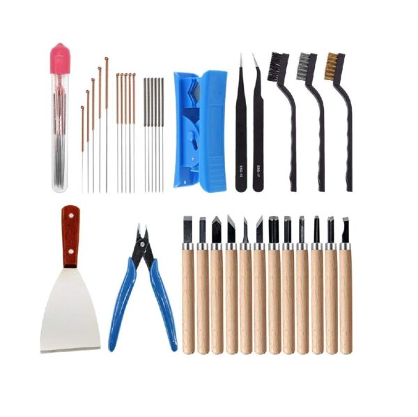 کیت ابزار تمیز کاری پرینت سه بعدی 2