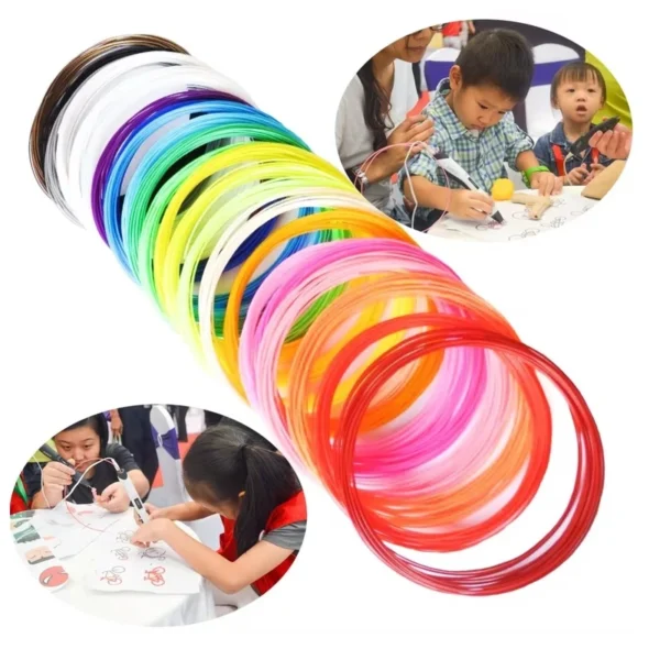 ۱۰۰ گرم فیلامنت PLA (برای تست رنگ‌های مختلف) 2